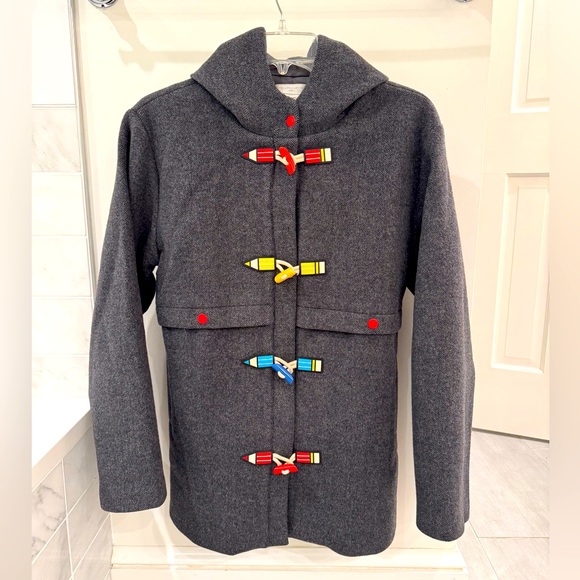 Stella McCartney Other - Stella McCartney Kids Adorable Wool Coat with Hood